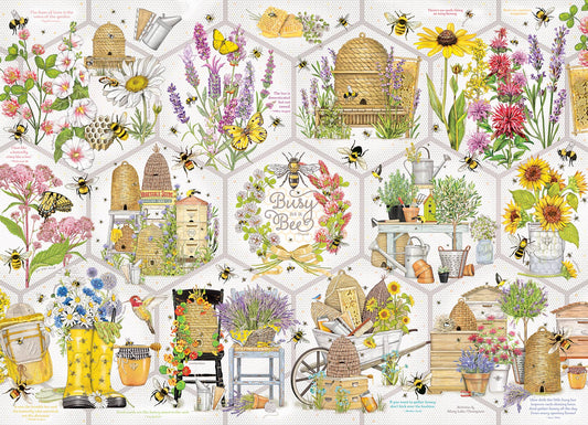 Busy As A Bee 500-Piece Cobble Hill Puzzle