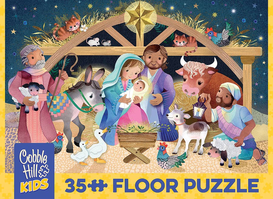 Unto Us (35-Piece) Cobble Hill Floor Puzzle