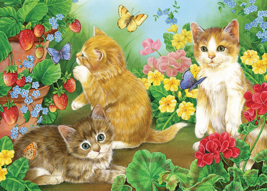Kitten Playtime (tray) 35-Piece Puzzle