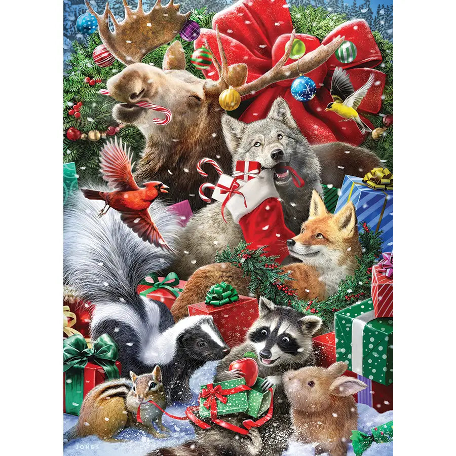 Festive Friends (Family) 350 Piece Cobble Hill Puzzle