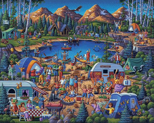 Camping Adventure - 1000 Piece