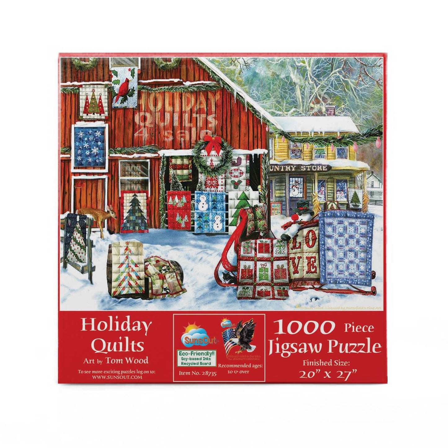 Holiday Quilts 1000 pc Puzzle