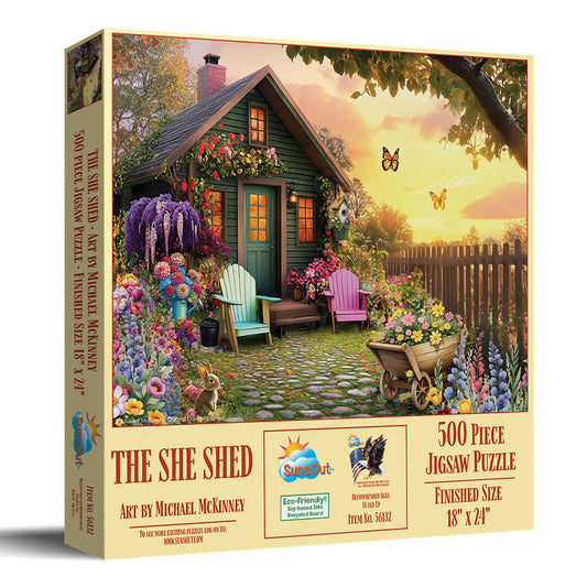 The She Shed 500 pc Puzzle