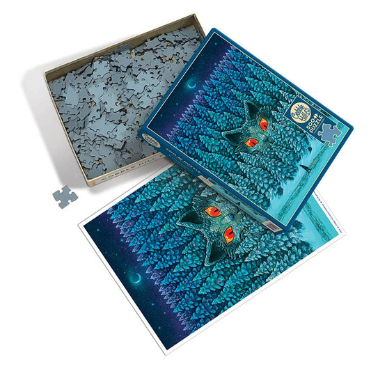 Be Wary the Silent Night 500-Piece Cobble Hill Puzzle