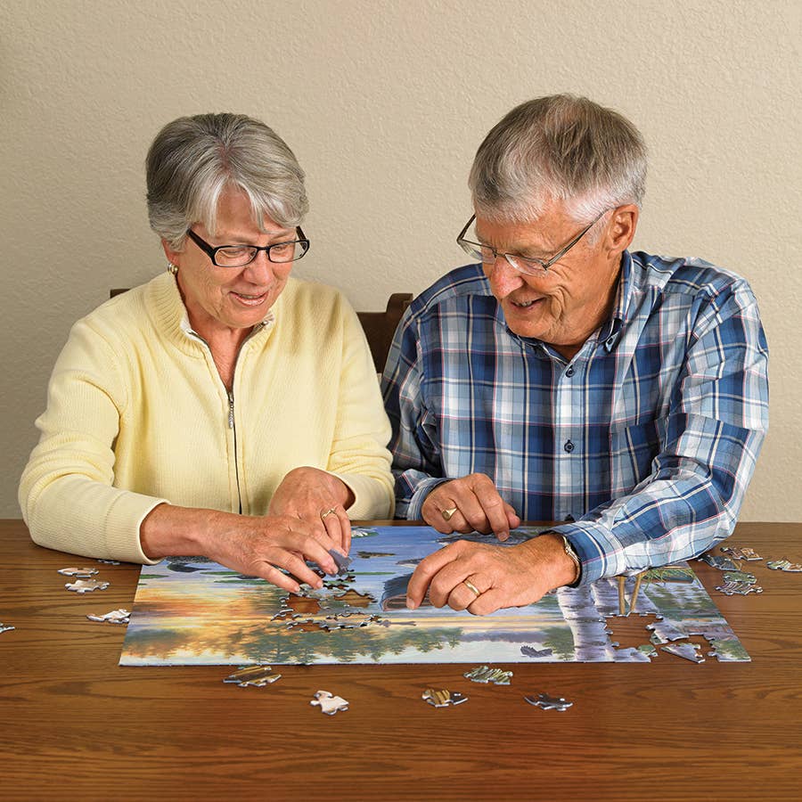 Morning on the Lake 275-Piece Cobble Hill Puzzle