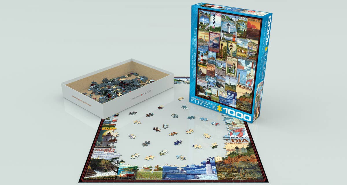 Lighthouses Vintage Posters