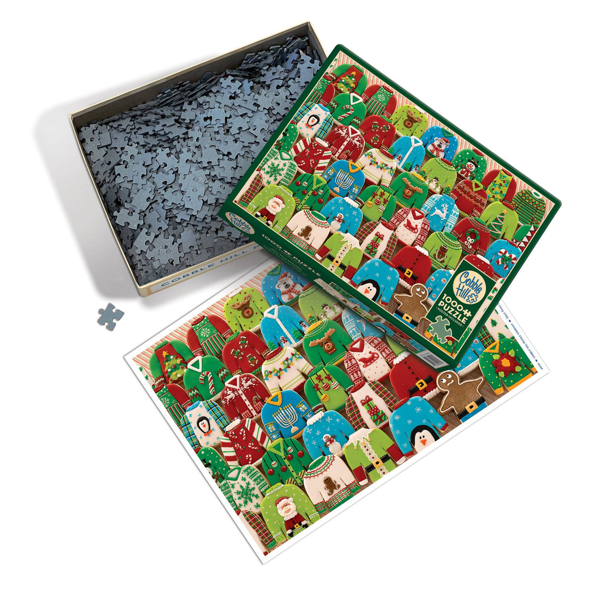 Ugly Xmas Sweaters 1000-Piece Cobble Hill Puzzle