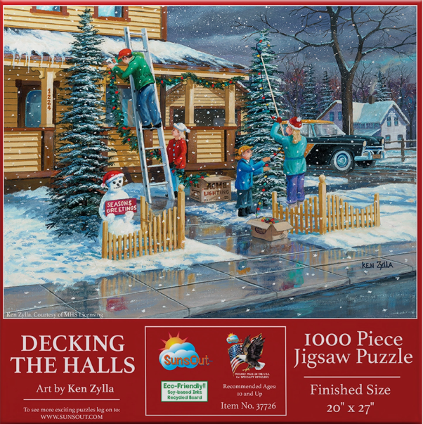 Decking the Halls 1000 Piece
