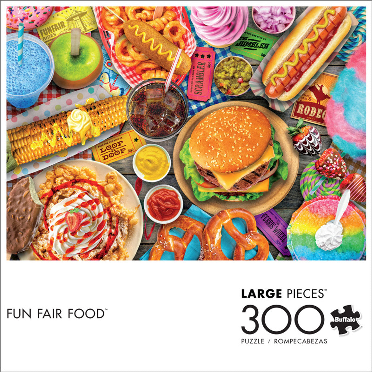 Fun Fair Food 300 Piece Puzzle