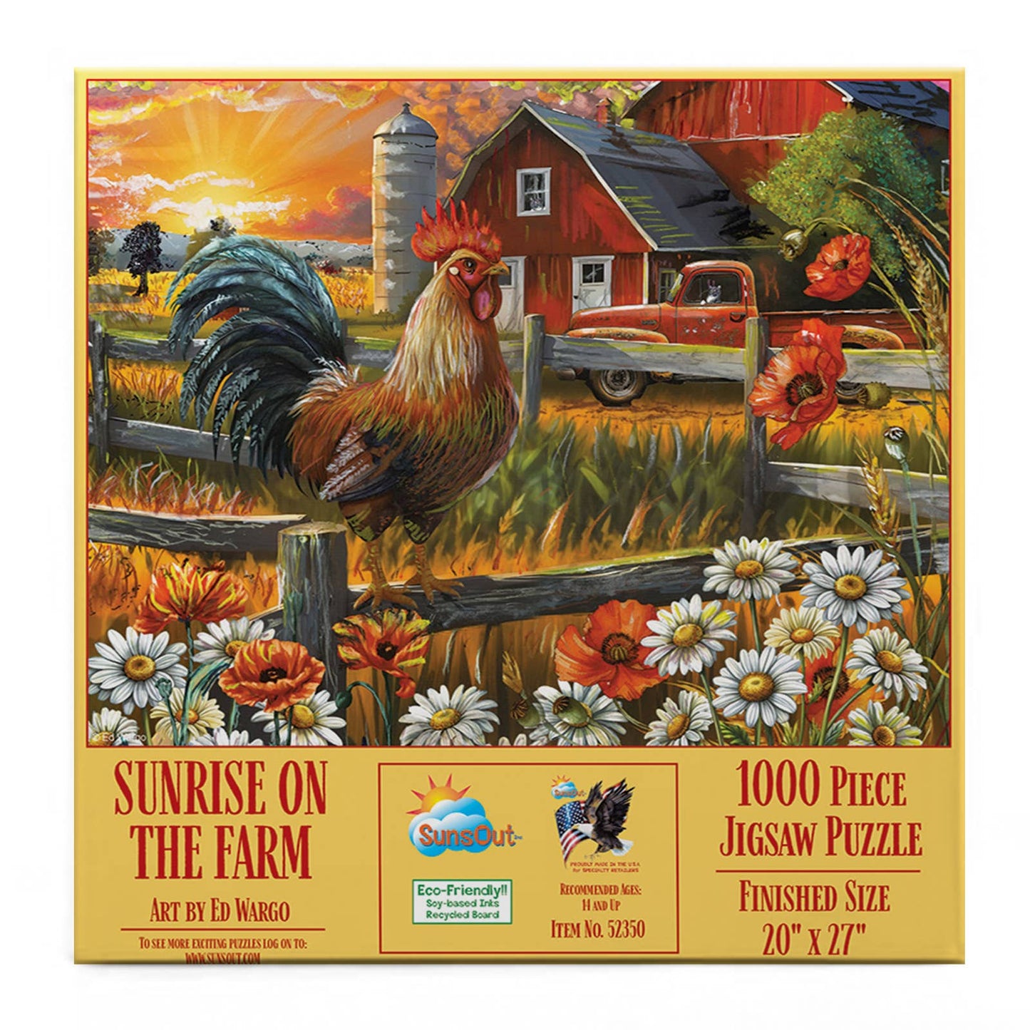 Sunrise on the Farm 1000 Pc Puzzle
