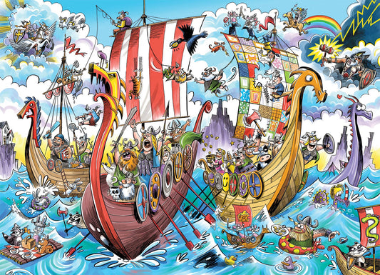 Viking Voyage (Family) 350pc puzzle