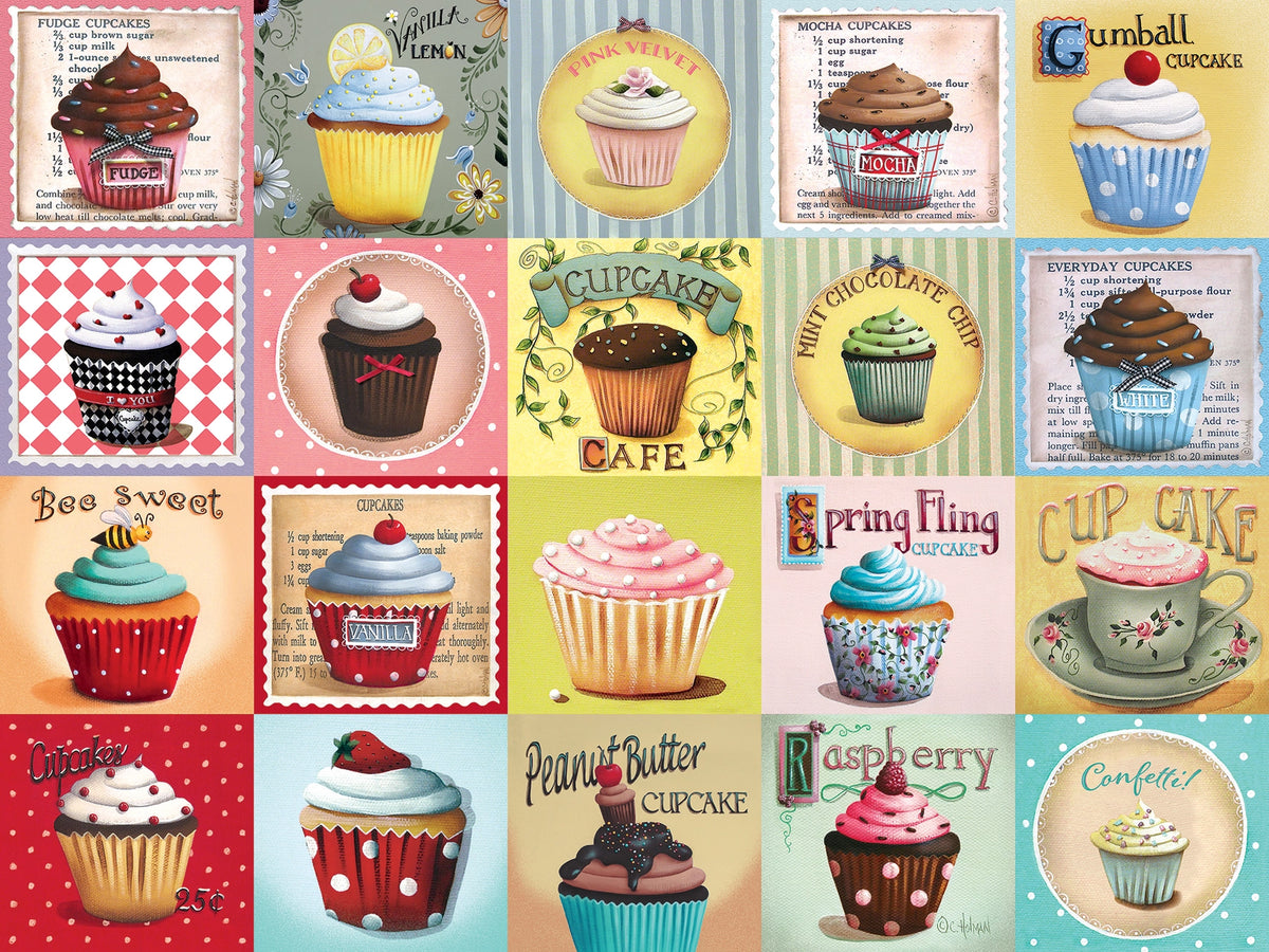 Cupcake Cafe 275-Piece Cobble Hill Puzzle