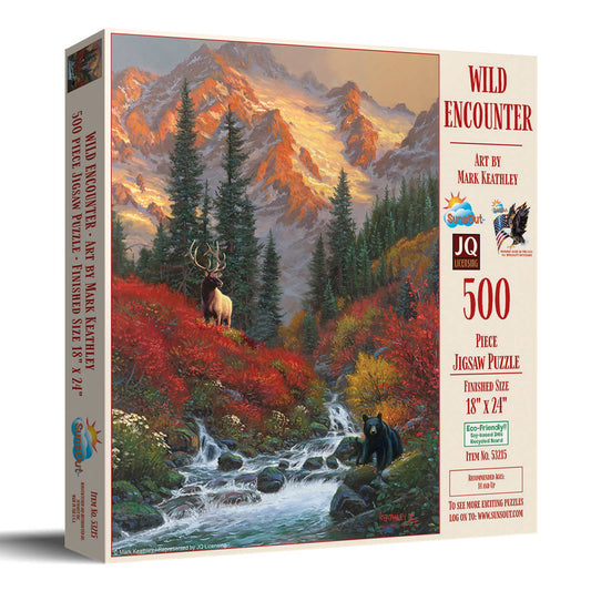 1015 Wild Encounter 500 pc Puzzle