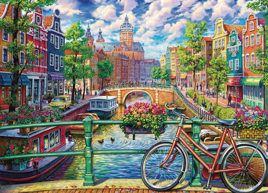 Amsterdam Canal 1000pc puzzle
