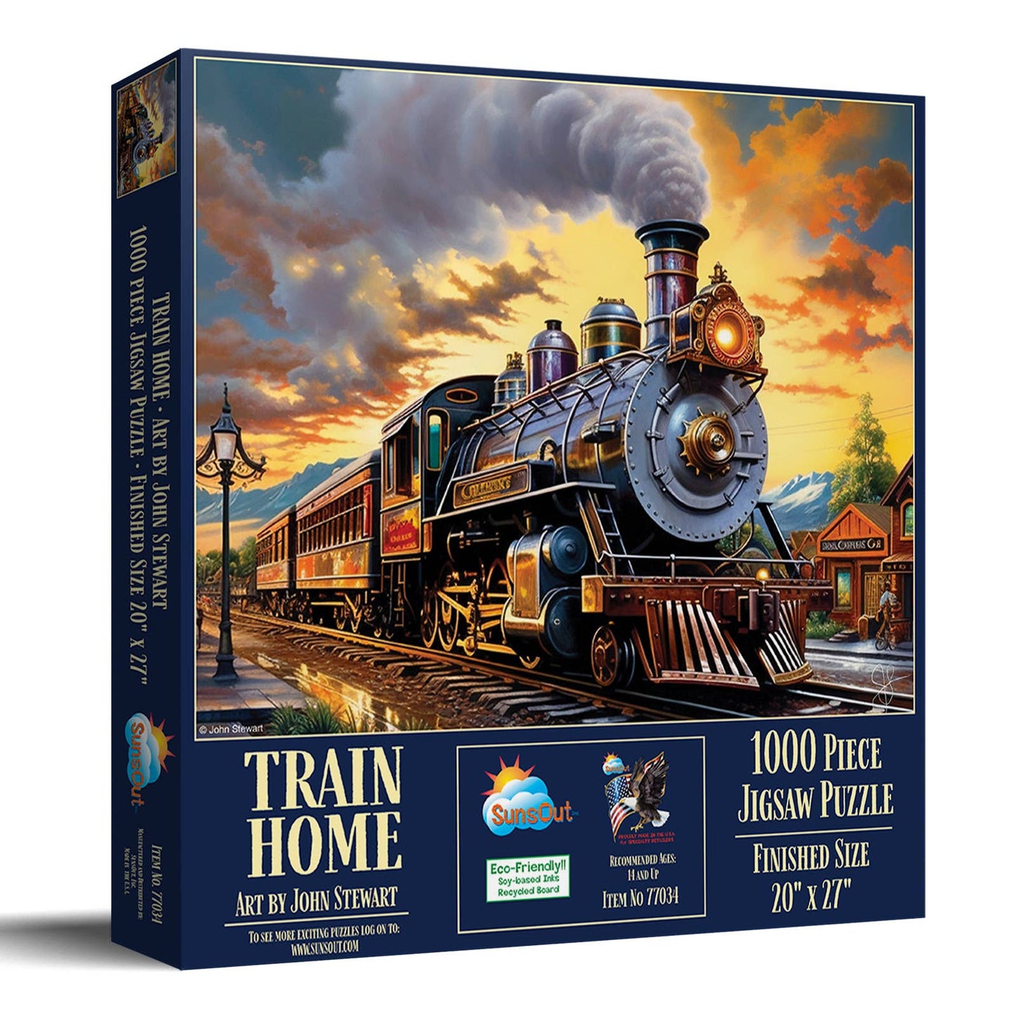 Train Home 1000 pc Puzzle