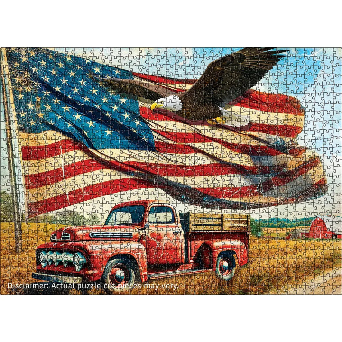Waving Flag USA