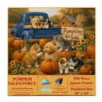 Pumpkin Sales Force 500 Pc Puzzle