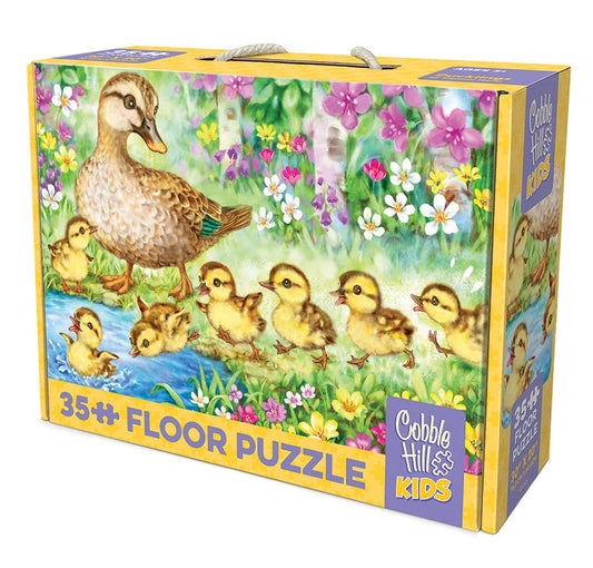 Ducklings (35-Piece) Cobble Hill Floor Puzzle