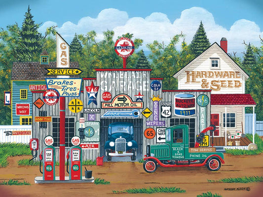 The Ol' Roadside Garage 275-Piece Cobble Hill Puzzle