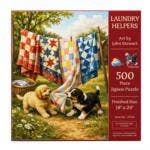 Laundry Helpers 500 pc Jigsaw Puzzle