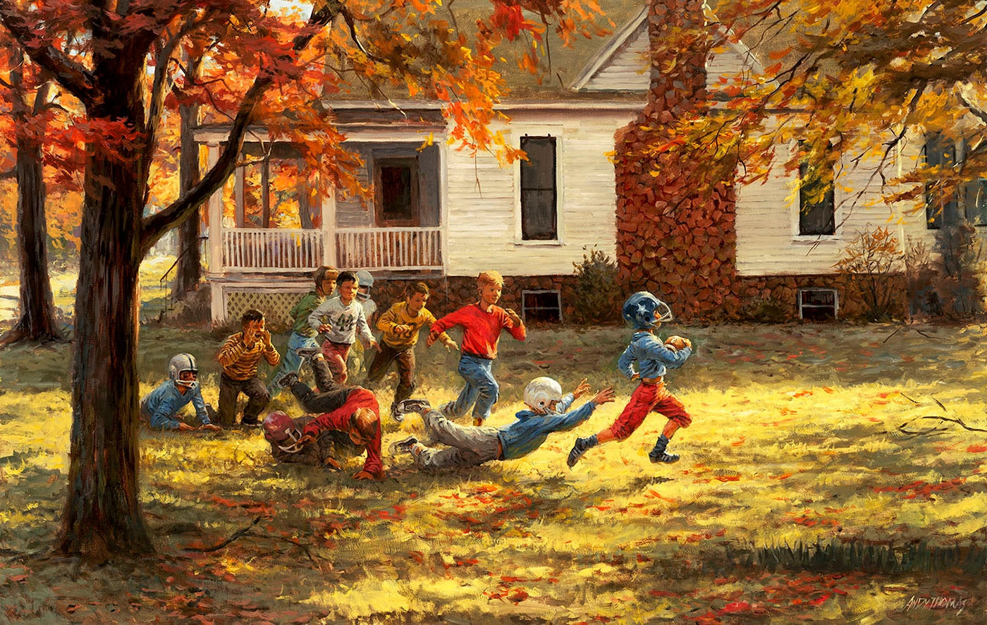 Fall Football 550 Pc Puzzle