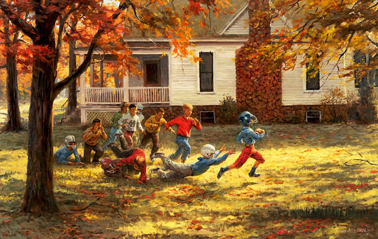 Fall Football 550 Pc Puzzle