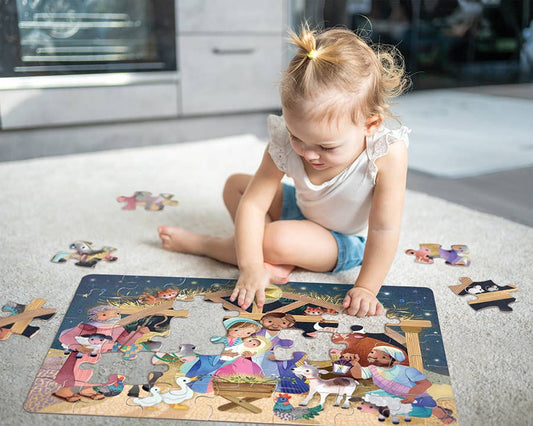 Unto Us (35-Piece) Cobble Hill Floor Puzzle