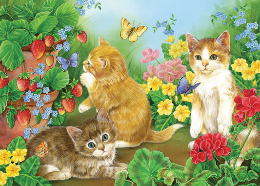 Kitten Playtime (tray) 35-Piece Puzzle