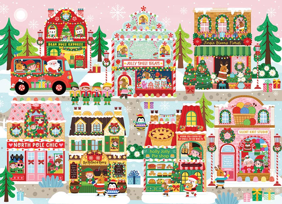 Tinsel Town (Family) 350 Piece Cobble Hill Puzzle