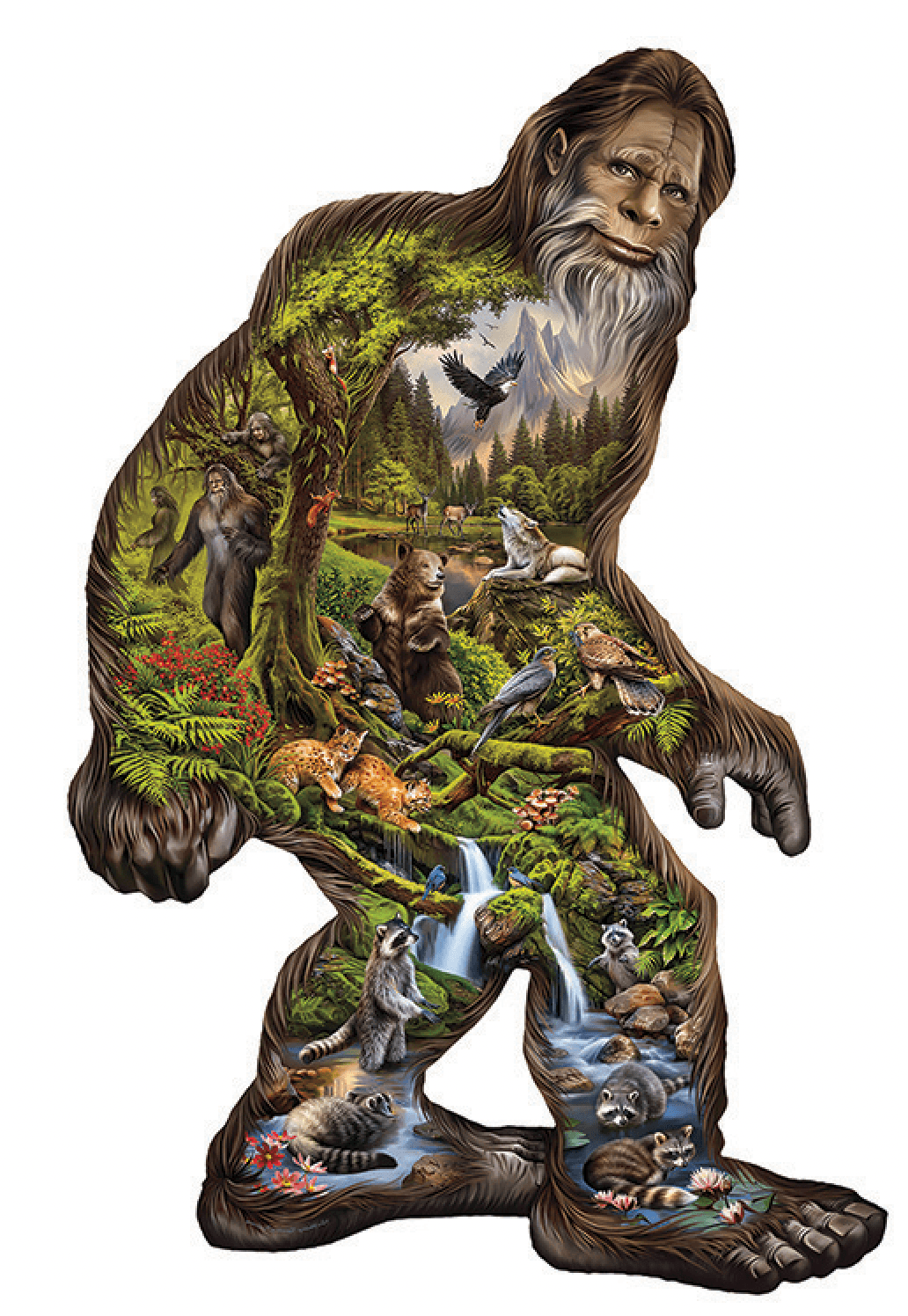 Out of the Forest  850 pc Puzzle 