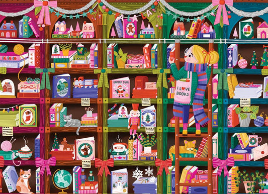 Holiday Browsing 500-Piece Cobble Hill Puzzle