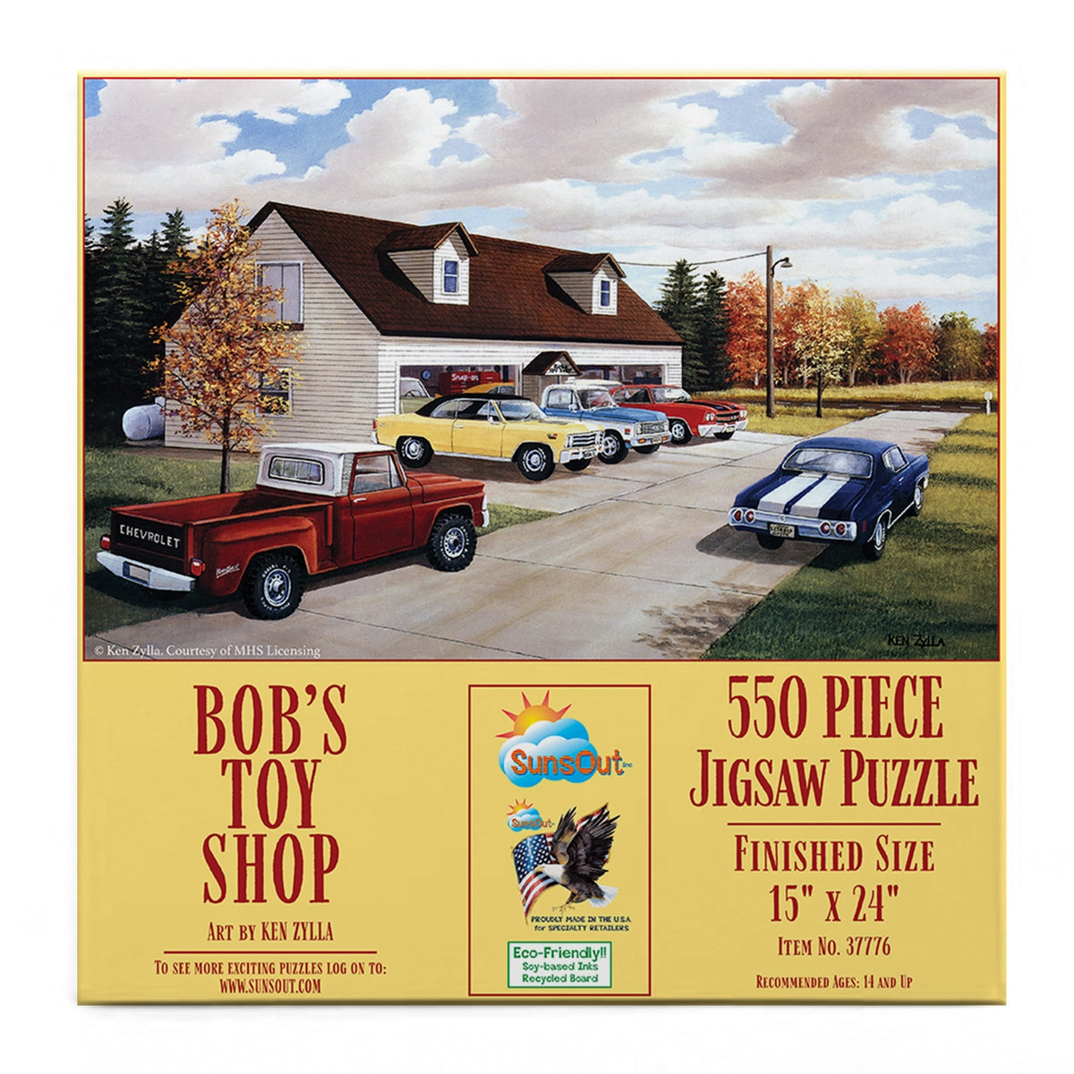 Bob's Toy Shop 550 Pc Puzzle