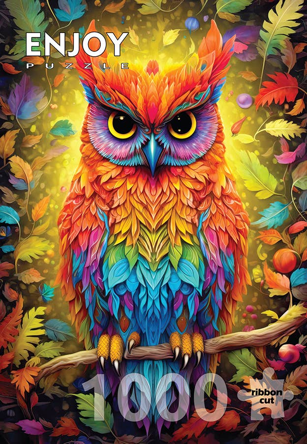 Autumnal Owl 1000-Piece Enjoy Puzzle