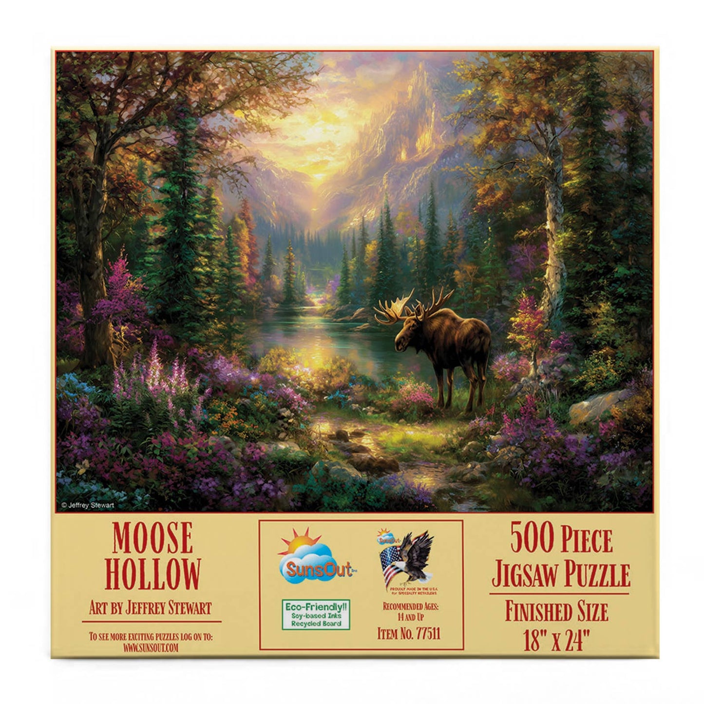 Moose Hollow 500 pc Puzzle