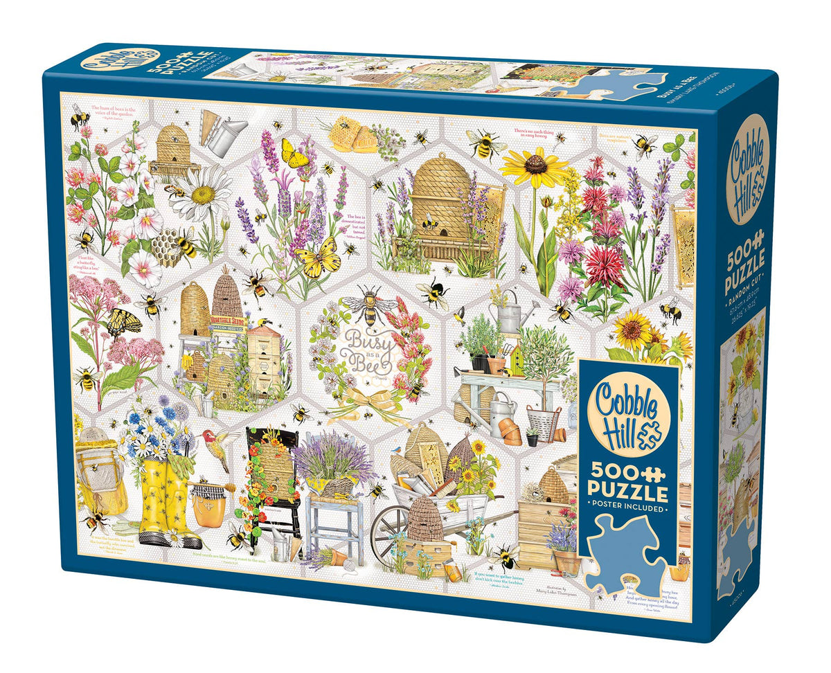 Busy As A Bee 500-Piece Cobble Hill Puzzle