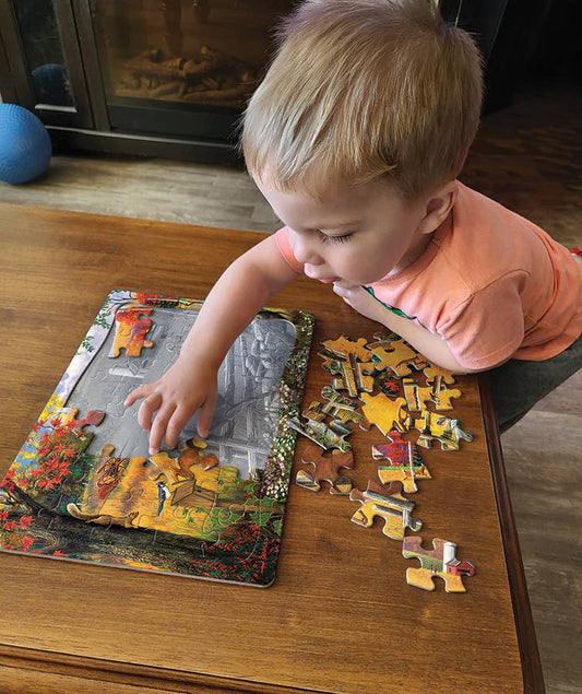 The Big Leap (tray) 35-Piece Cobble Hill Puzzle