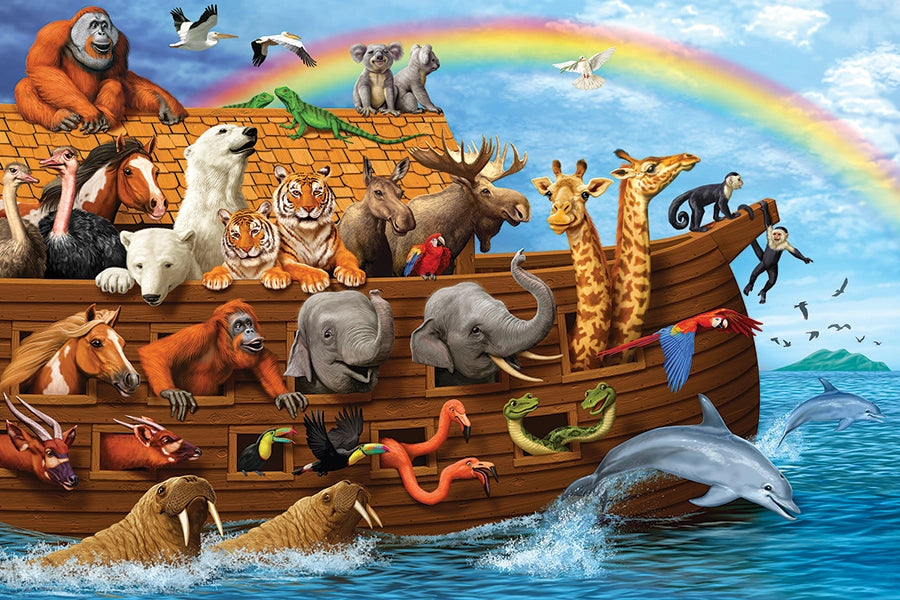 Noah's Ark (35-Piece) Cobble Hill Floor Puzzle