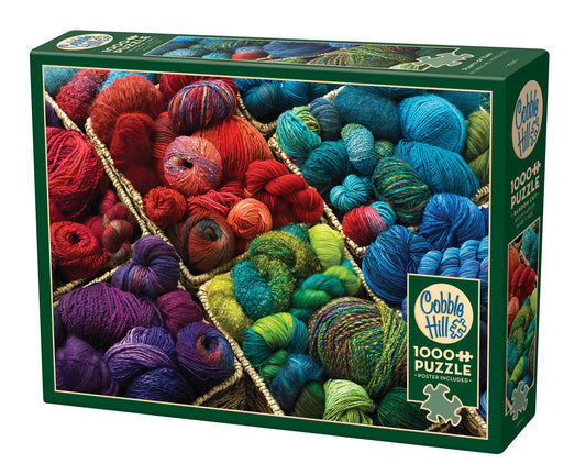 Plenty of Yarn 1000-Piece Cobble Hill Puzzle
