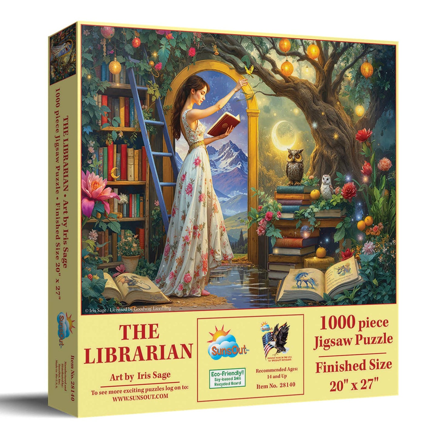 1120 The Librarian 1000 pc Puzzle