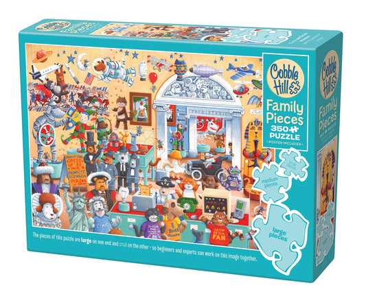 Cats and Dogs Museum (Family) 350pc puzzle