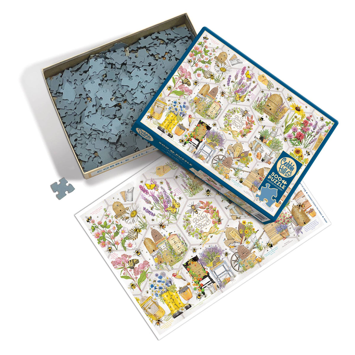 Busy As A Bee 500-Piece Cobble Hill Puzzle