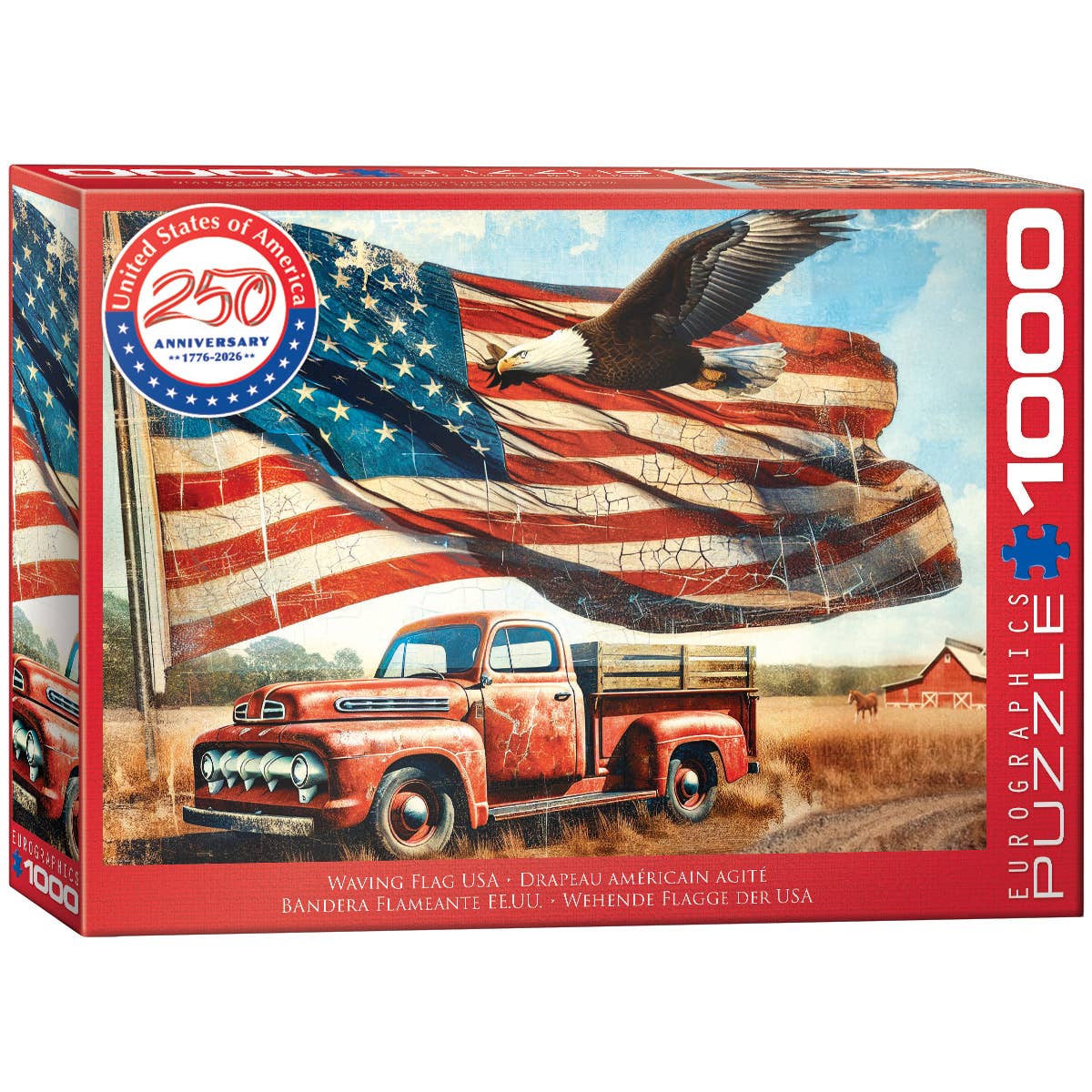 Waving Flag USA