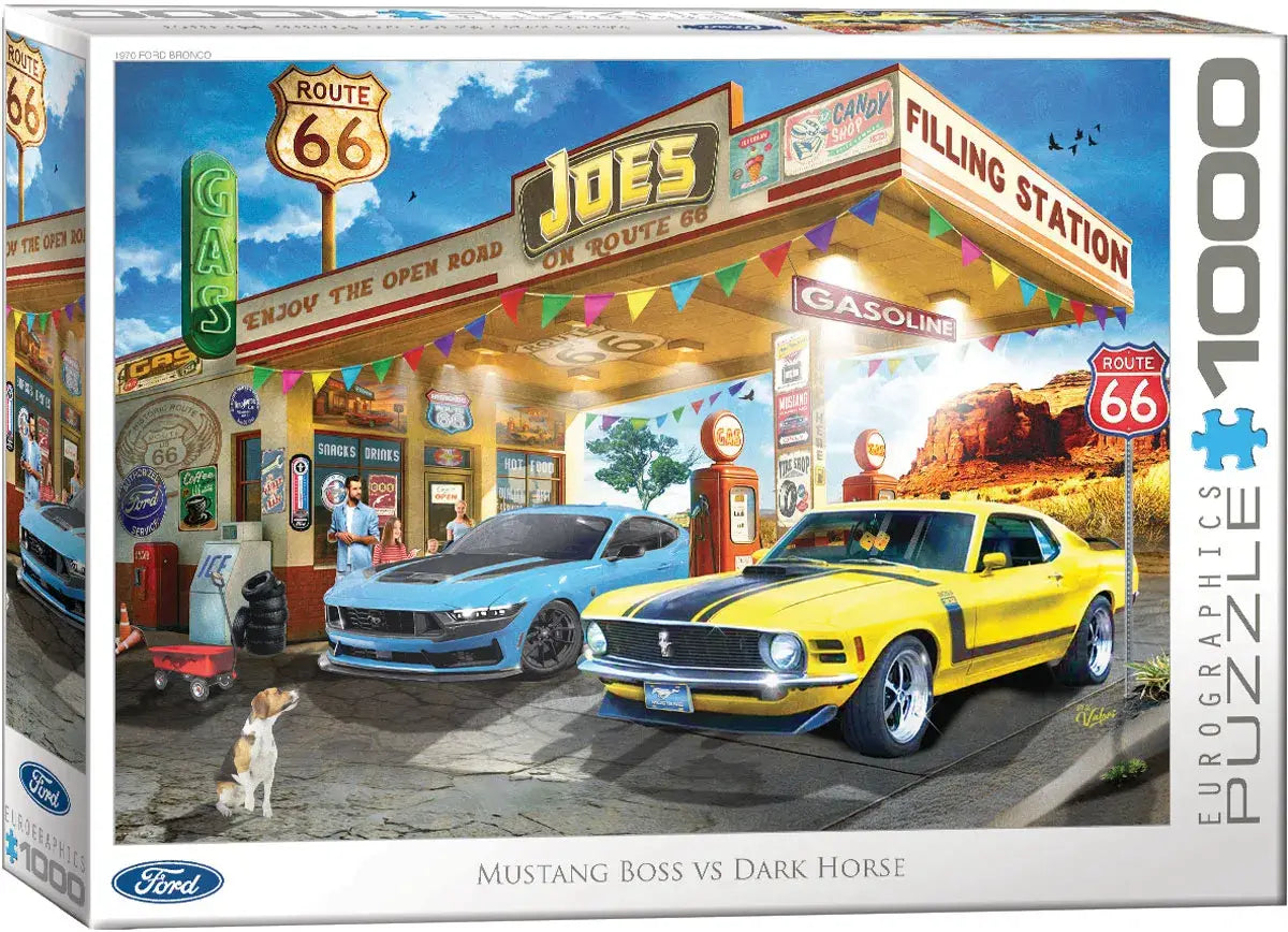 Mustang Boss vs Dark Horse