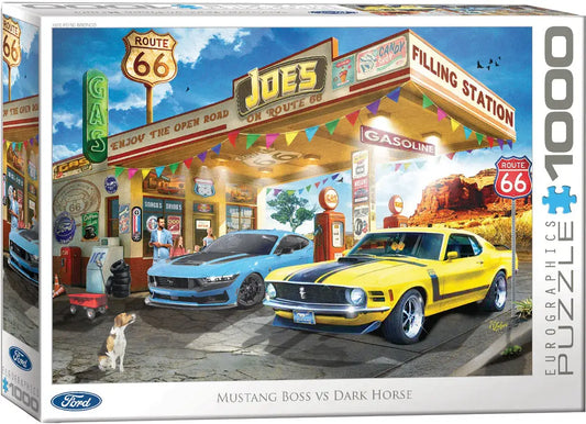 Mustang Boss vs Dark Horse