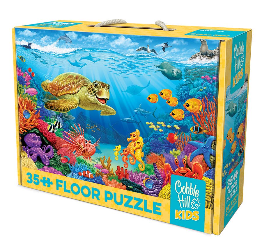 Ocean Reef (35pc) Floor Puzzle - Ages 3+