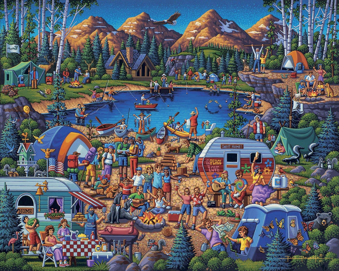 Camping Adventure - 1000 Piece