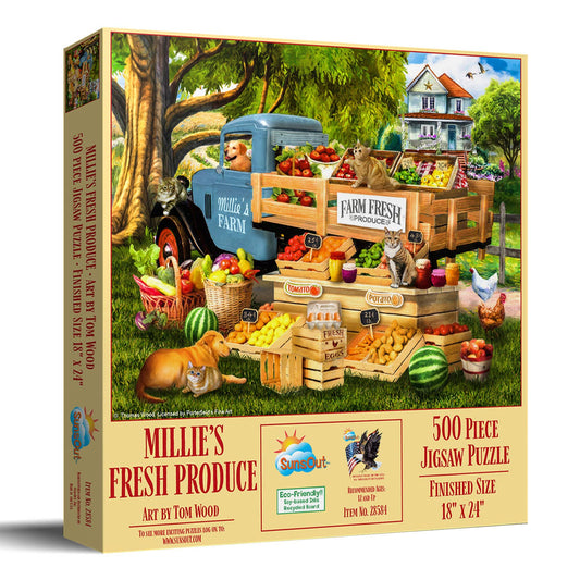 Millie's Fresh Produce 500 pc Puzzle