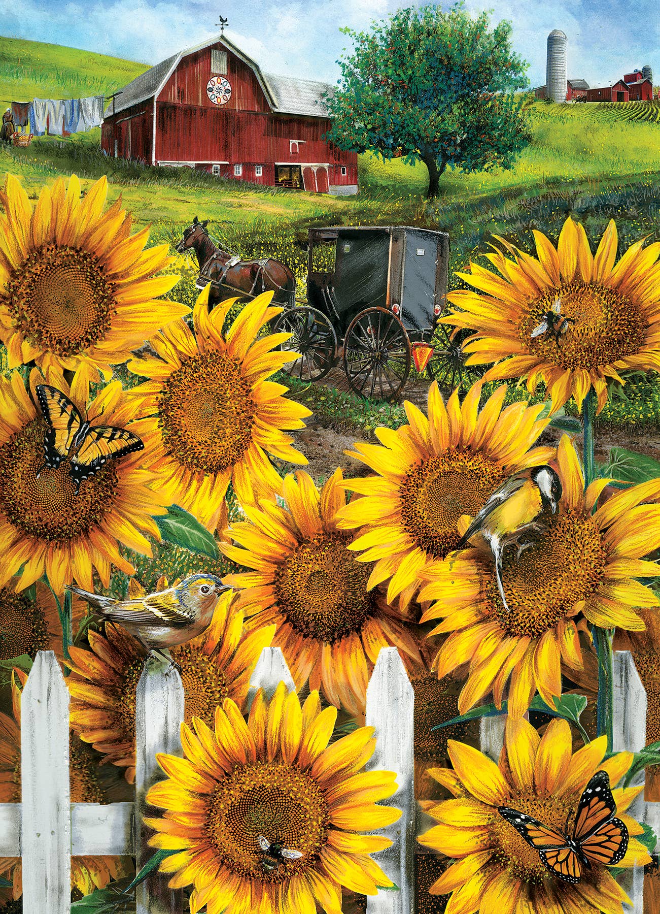 Country Paradise 500-Piece Puzzle