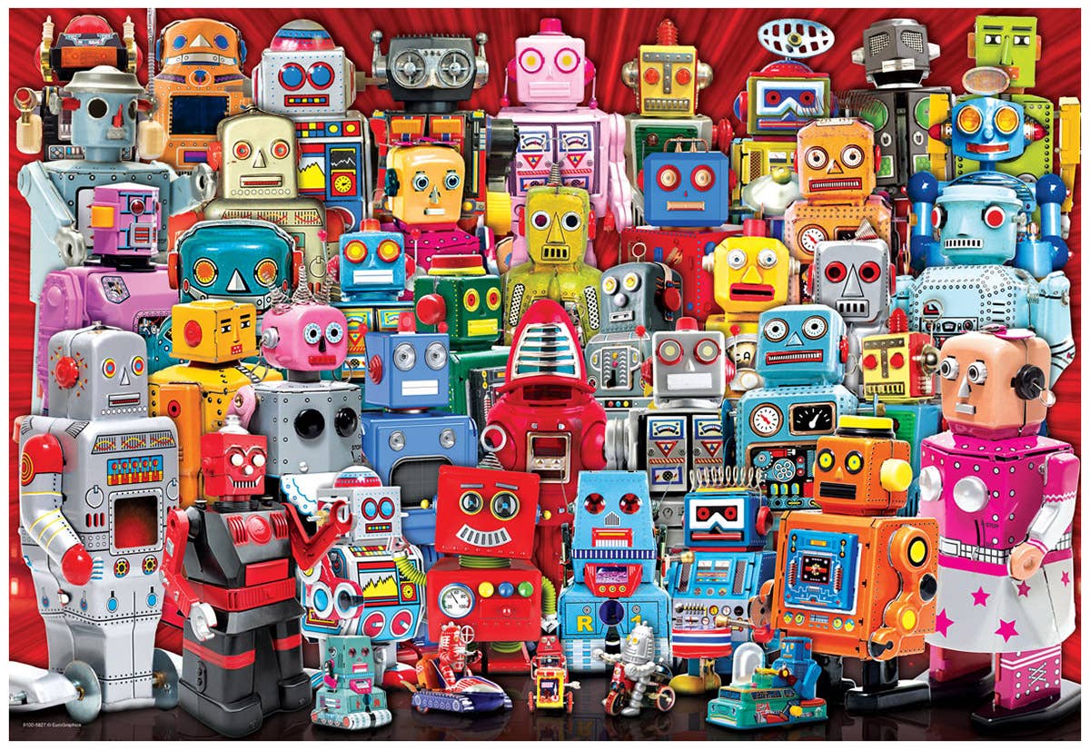 Robots Lunch Bag