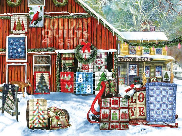 Holiday Quilts 1000 pc Puzzle